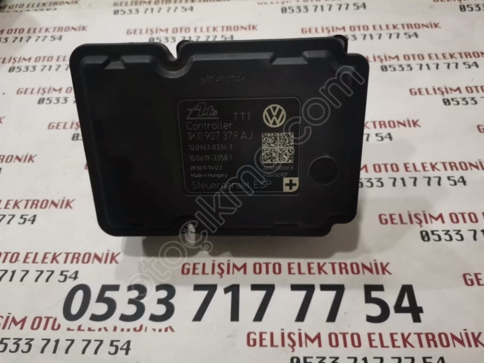 1K0907379AJ 10.0961-0334.3  VW GOLF ABS BEYNİ TEK KAFA
