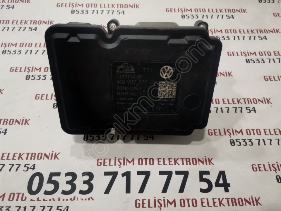 1K0907379AN 10.0961-0314.3 AUDI A3 ABS BEYNİ TEK KAFA