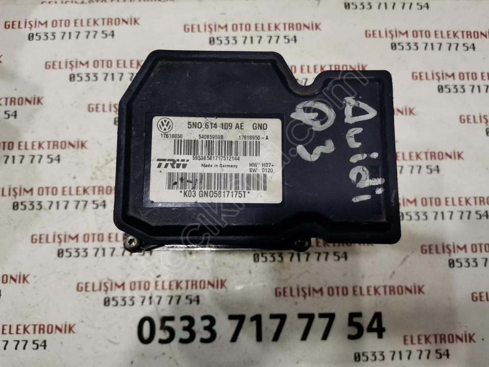 5N0614109AE 17618850 54085953B 17618950-A AUDİ Q3 ABS BEYNİ