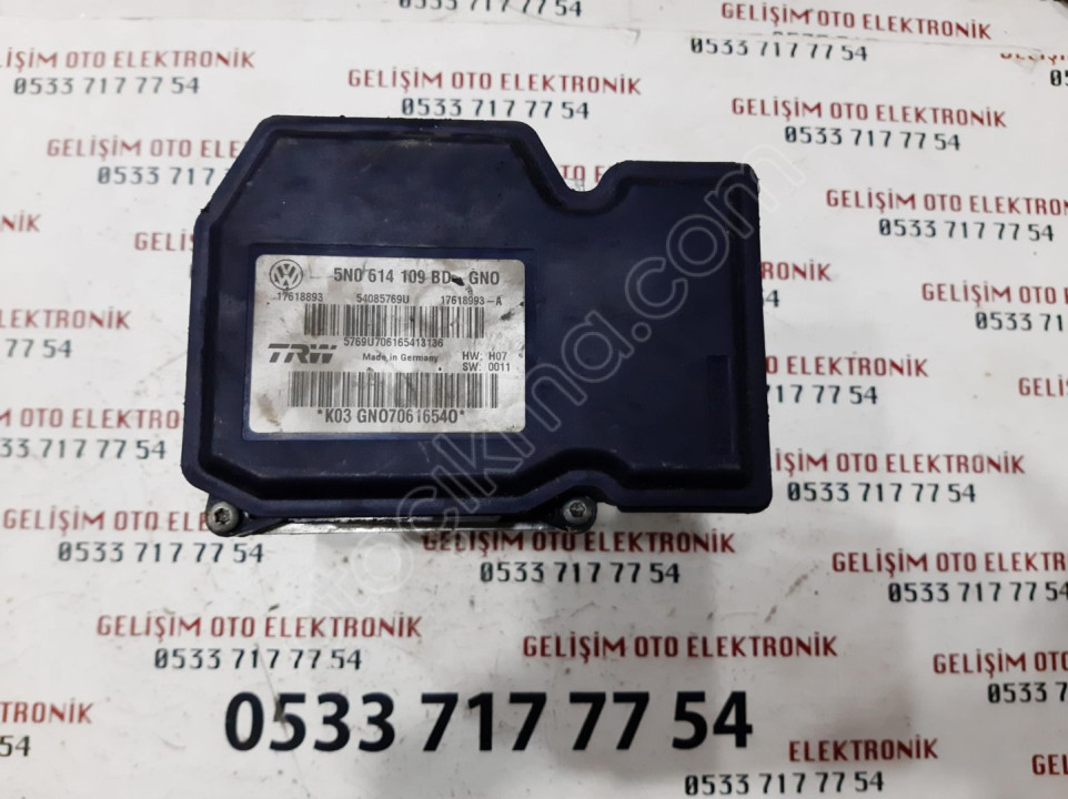 5N0614109BD 17618893 54085769U 17618993A VW TİGUAN ABS BEYNİ
