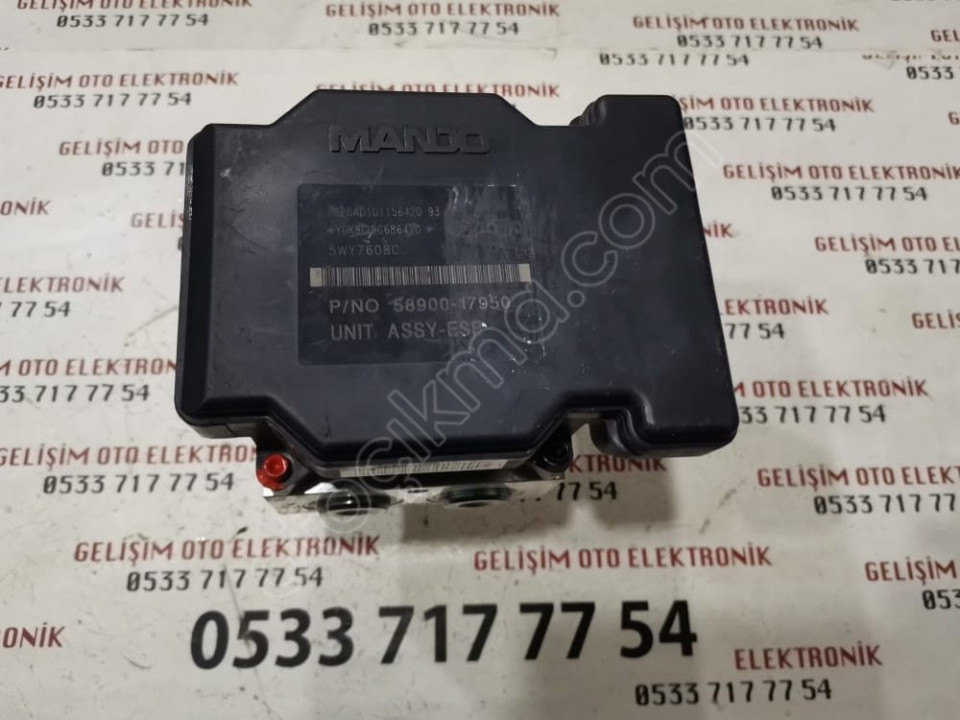 58900-17950 58910-17950 5WY7608C HYUNDAİ KİA ABS BEYNİ