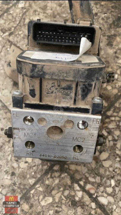 2006 TOYOTA COROLLA ABS BEYNİ 0265216850 HATASIZ ORJ ÇIKMA