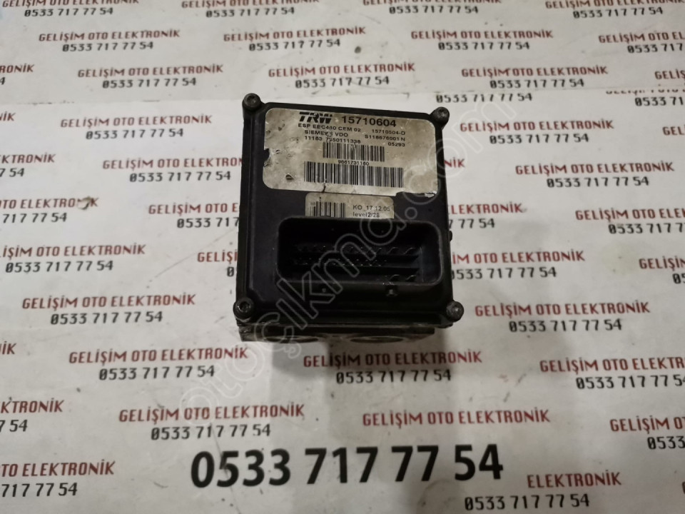 15710604 S118676001N 319540453195 PEUGEOT 408 ABS BEYNİ