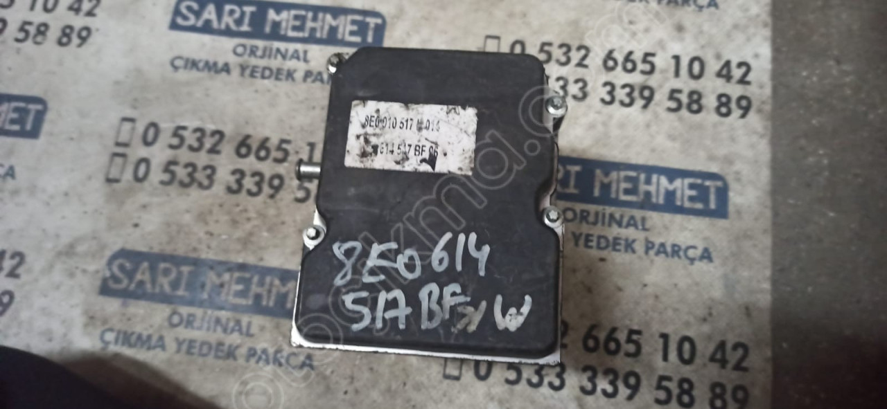 ÇIKMA AUDİ A4 B7 ABS BEYNİ 8E0 614 517 BF