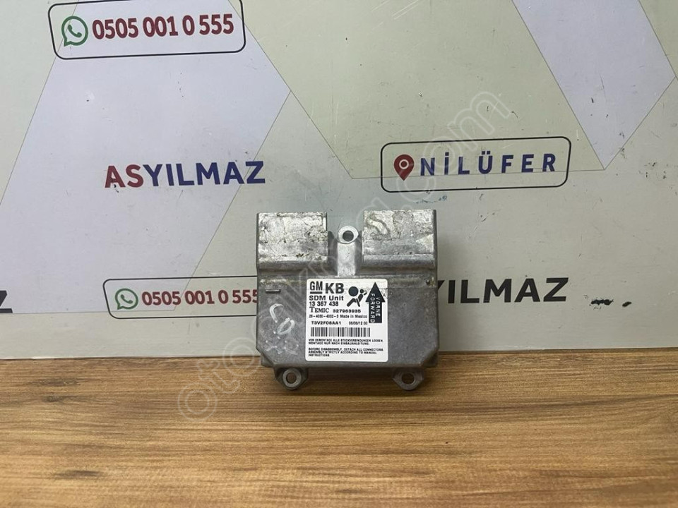 CORSA D AİRBAG BEYNİ ORJİNAL 13367438