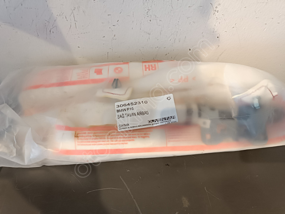 BMW F10 SAĞ TAVAN AİRBAG 9143418 72129143418 306452310