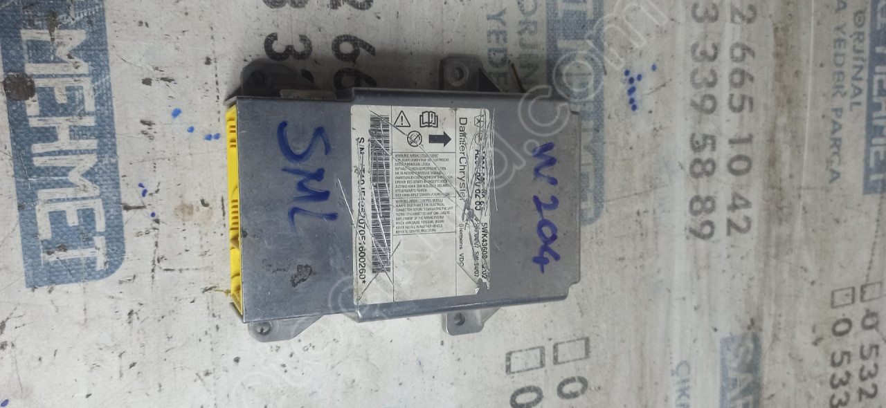 ÇIKMA MERCEDES C-CLASS W204 AİRBAG BEYNİ