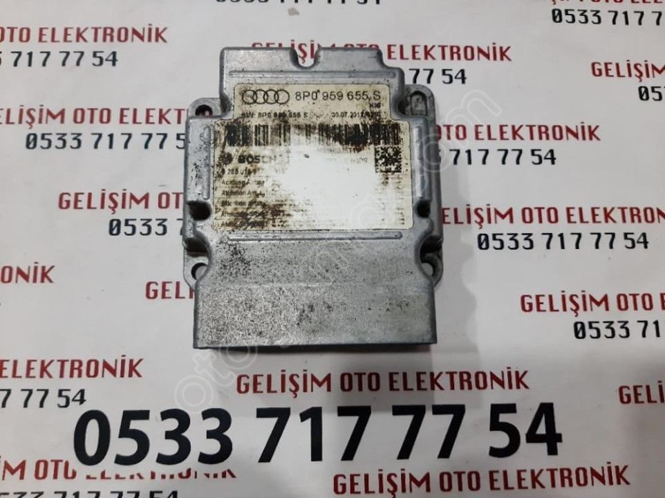 8P0959655S 0265010917 AUDI A3 AIRBAG BEYNİ