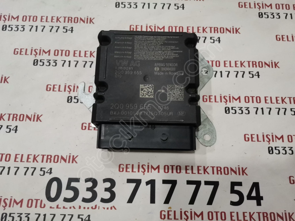 2Q0959655 VW POLO AUDI SKODA SEAT AIRBAG BEYNİ