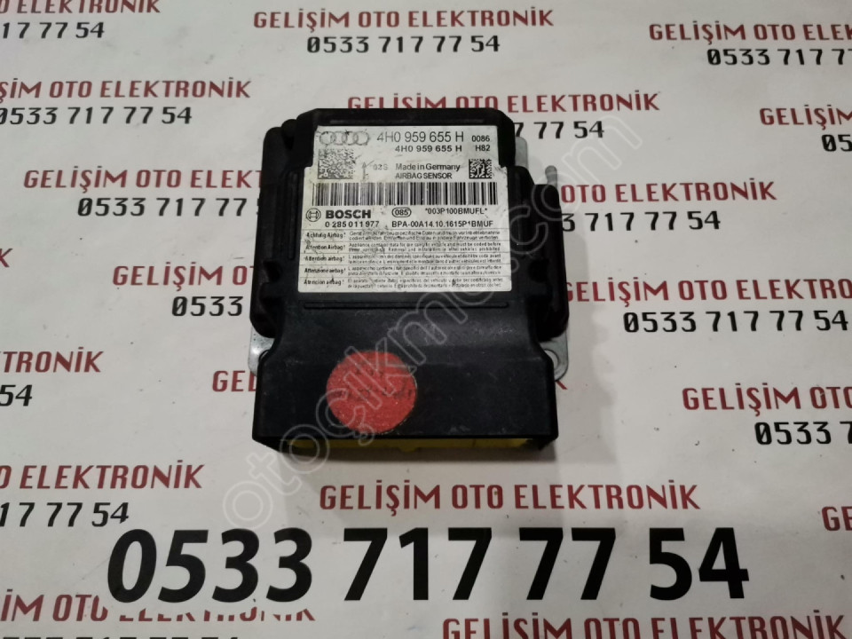 4H0959655H 0285011977 AUDI A6 AİRBAG BEYNİ