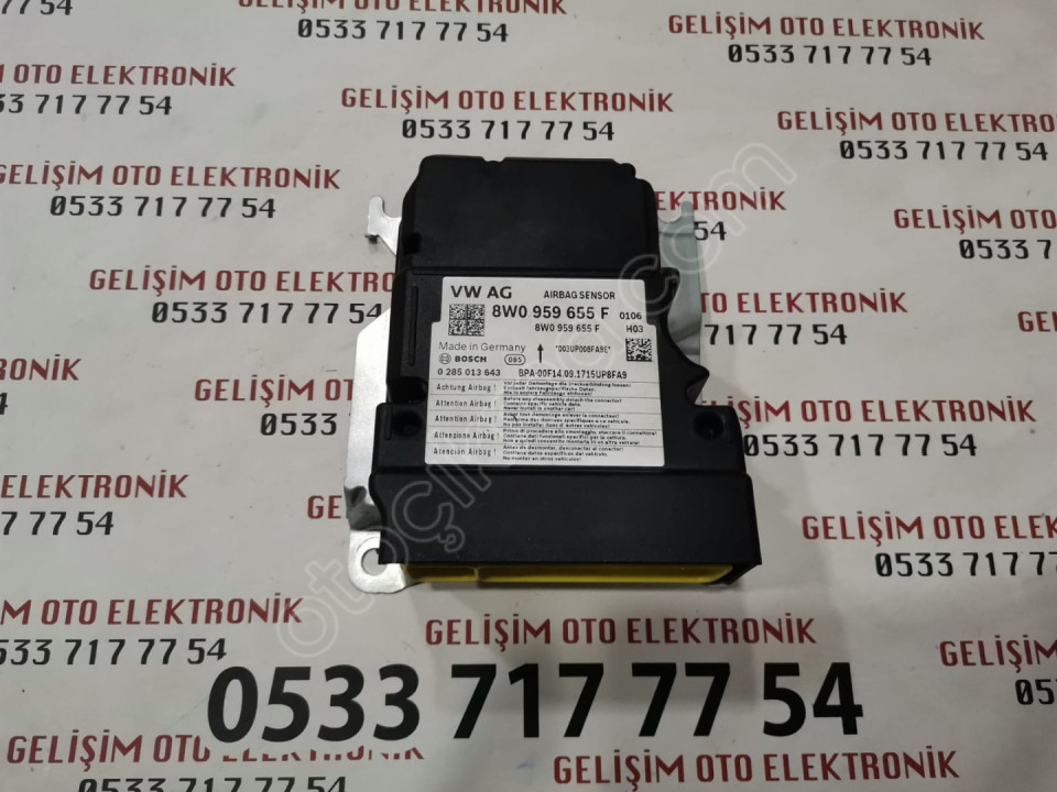 8W0959655F 0285013643 AUDİ A4 AİRBAG BEYNİ