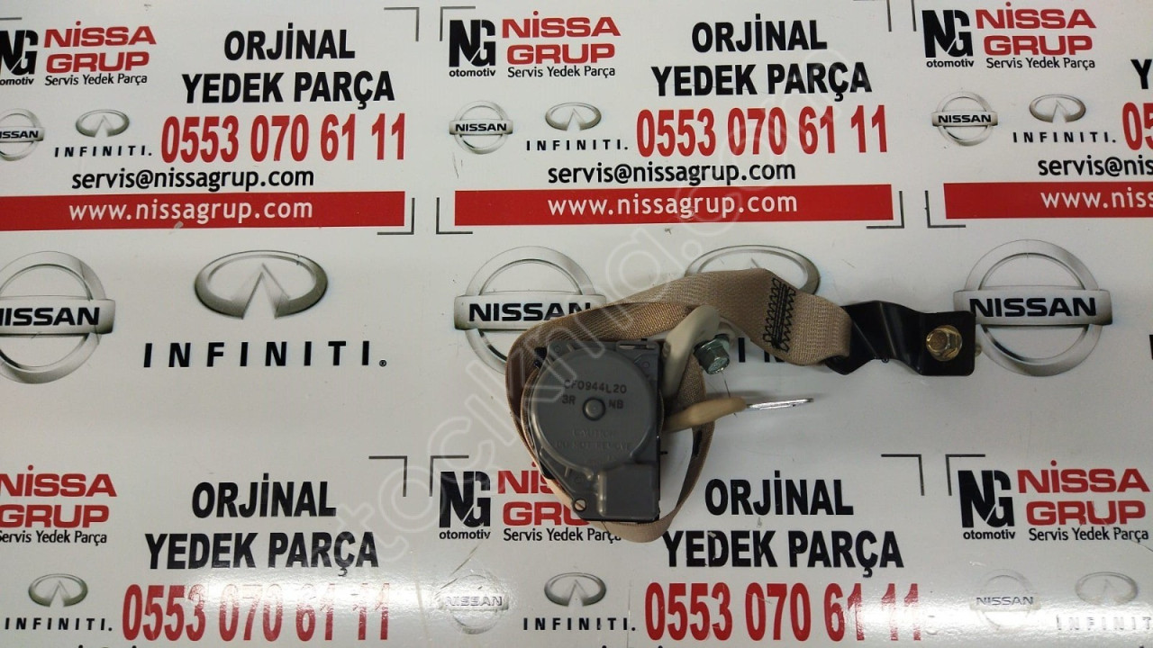 NİSSAN X-TRAİL ARKA SOL EMNİYET KEMERİ OEM SIFIR T32 2017-