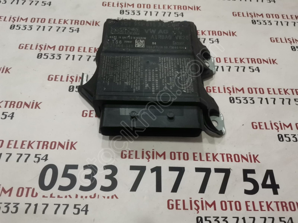 3Q0959655AA 225894-349 SKODA OCTAVIA AIRBAG BEYNİ