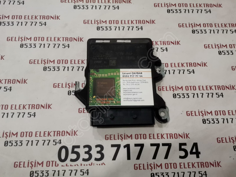 3Q0959655S 225804117 SEAT LEON AİRBAG BEYNİ