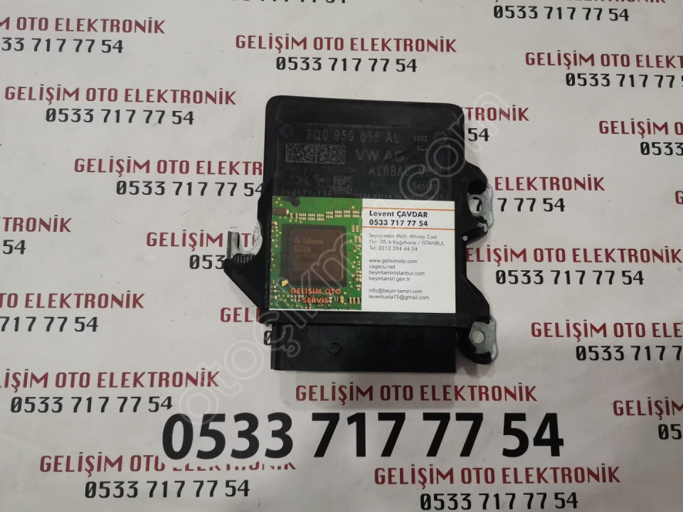 3Q0959655AL 234571136 SEAT LEON AIRBAG BEYNİ