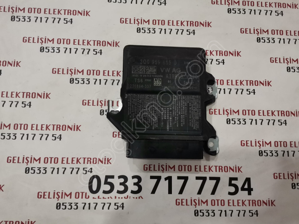 3Q0959655D 225894337 VW PASSAT AİRBAG BEYNİ