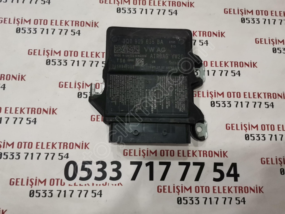 3Q0959655BA 225894-356 VW PASSAT AİRBAG BEYNİ