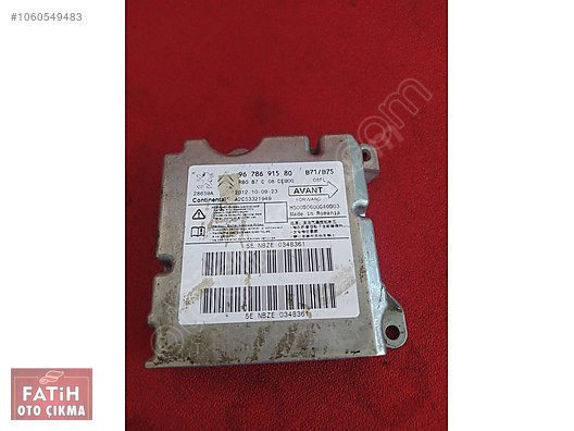 CİTROEN DS4 C4 AİRBAG BEYİNİ MODÜLÜ 9678691580 28659A