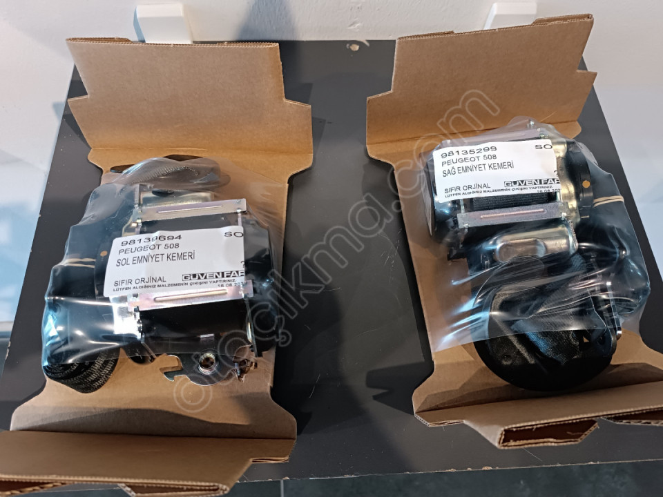 PEUGEOT 508 SAĞ EMNİYET KEMERİ 98135299 SO