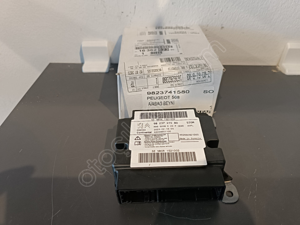 PEUGEOT 508 AİRBAG BEYNİ 9823741580 SO