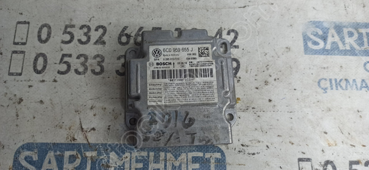 ÇIKMA FABİA POLO IBİZA AİRBAG BEYİN 6C0959655J
