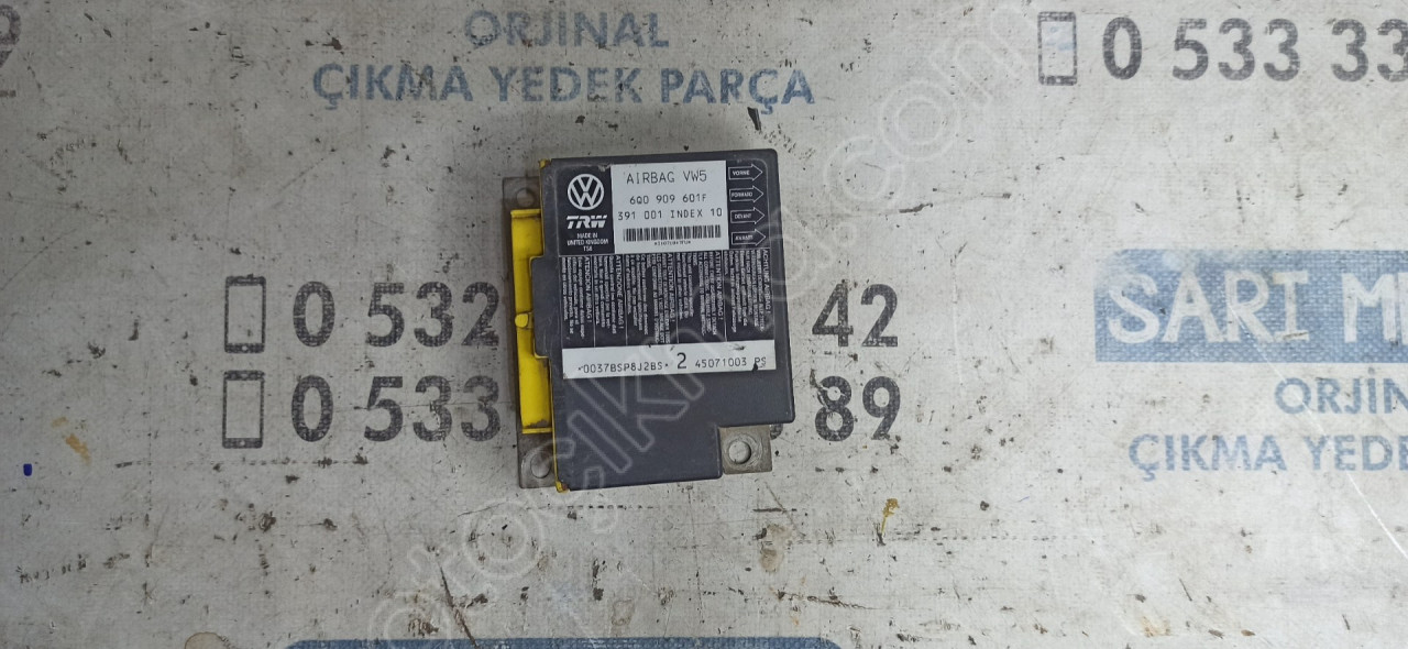 ÇIKMA VW POLO SEAT IBİZA AİRBAG BEYNİ 6q0909601f