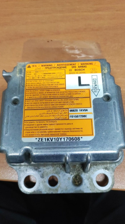 98820 1KV0A 2011 NİSSAN JUKE AİRBAG BEYNİ (PATLAMAMIŞ)