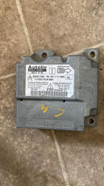 CİTROEN C4 9664217989 AİRBAG BEYNİ OTO FEDAİ