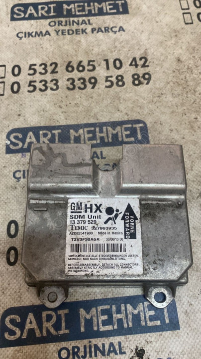 ÇIKMA OPEL CORSA AİRBAG BEYNİ 13 379 529