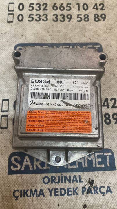 ÇIKMA MERCEDES BENZ SPRİNTER AİRBAG BEYNİ 0 285 010 349