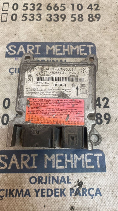 ÇIKMA FORD FİESTA FOCUS AİRBAG BEYNİ 0 285 001 552
