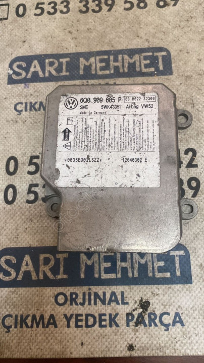ÇIKMA SEAT IBİZA AİRBAG BEYNİ 6Q0 909 601P
