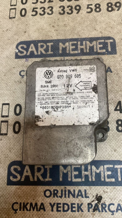 ÇIKMA VW PASSAT AİRBAG BEYNİ 6Q0 909 605