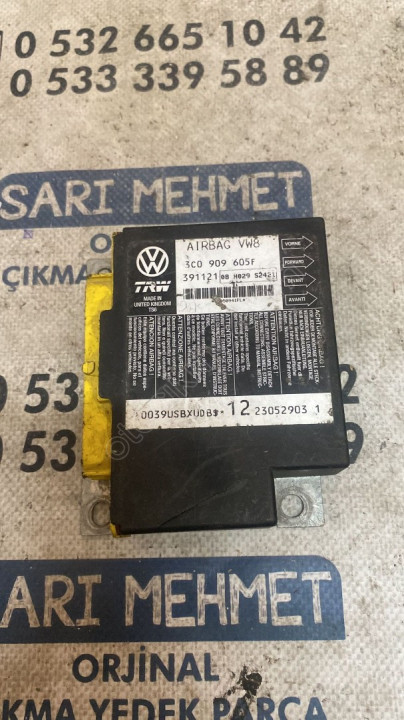 ÇIKMA VW PASSAT AİRBAG BEYNİ 3C0 909 605F