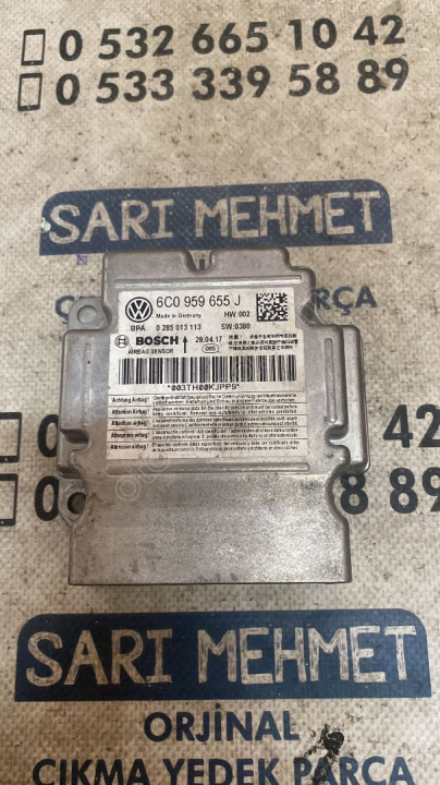 ÇIKMA VW POLO AİRBAG BEYNİ 6C0 959 655J