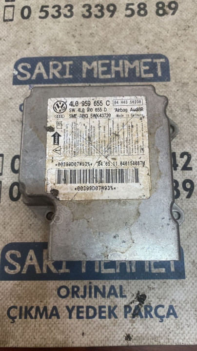 ÇIKMA AUDİ Q7 AİRBAG BEYNİ 4L0 959 655C