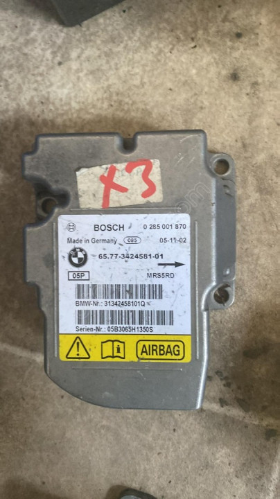 BMW X3 65.77-3424581-01 AİRBAG BEYNİ OTO FEDAİ