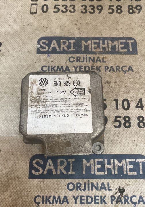 ÇIKMA VW SEAT SKODA AİRBAG BEYİNİ 6N0 909 603