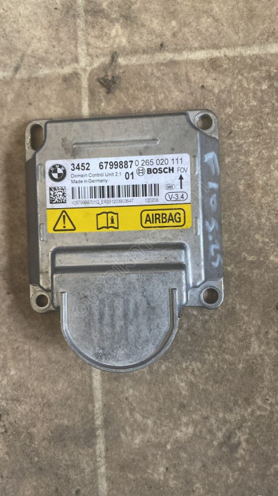 BMW F10 5.25 X-DRİVE 3452 6799887 AİRBAG BEYNİ OTO FEDAİ