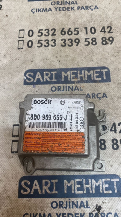 ÇIKMA AUDİ A4 AİRBAG BEYİNİ 8D0 959 655J