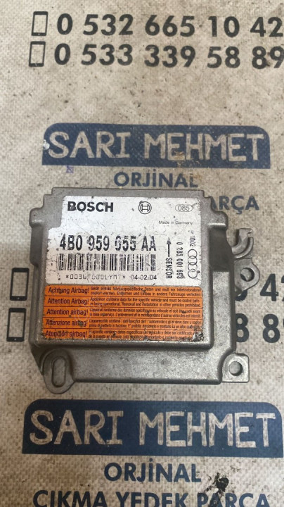 ÇIKMA AUDİ A6 AİRBAG BEYİNİ 4B0 959 655AA
