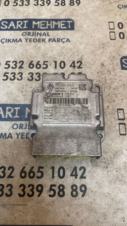 ÇIKMA PORSCHE CAYENNE AİRBAG BEYİNİ 7P0 959 655E