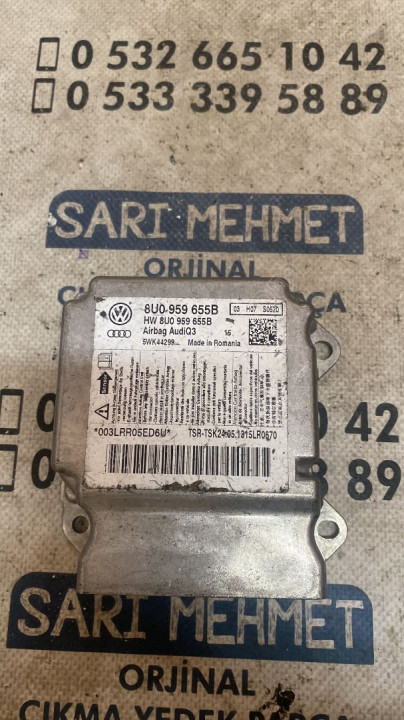 ÇIKMA AUDİ Q3 AİRBAG BEYİNİ 8U0 959 655B