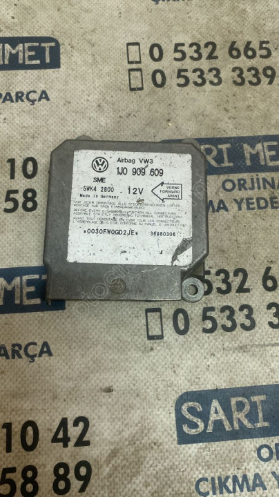 ÇIKMA VW BORA GOLF 4 AİRBAG BEYNİ 1J0 909 609