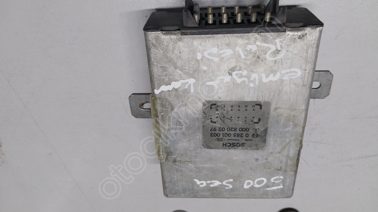 Mercedes 500 sec emliyet kemer beyni