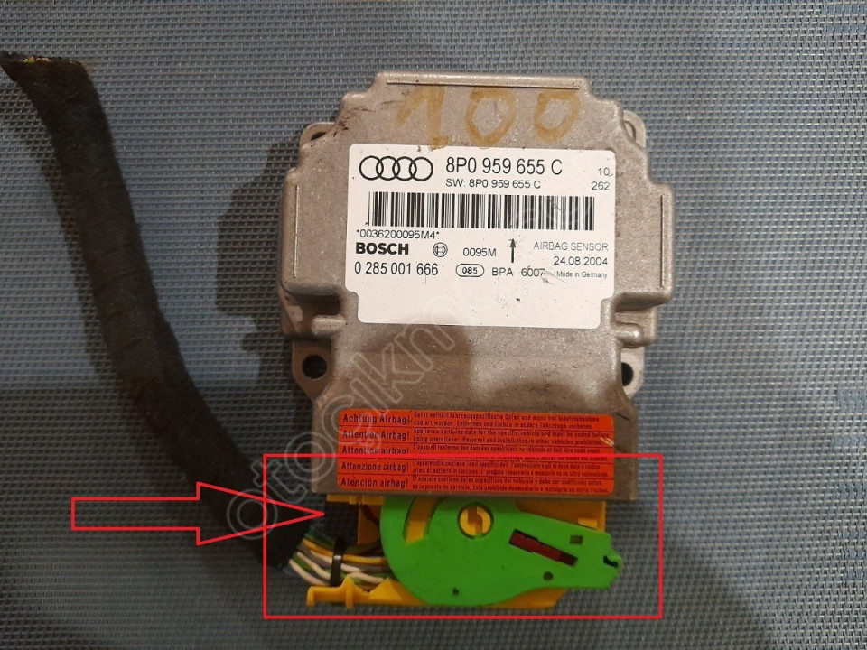 hava yastığı kontrol ünitesi-SOKETİ- A3 2005-2012