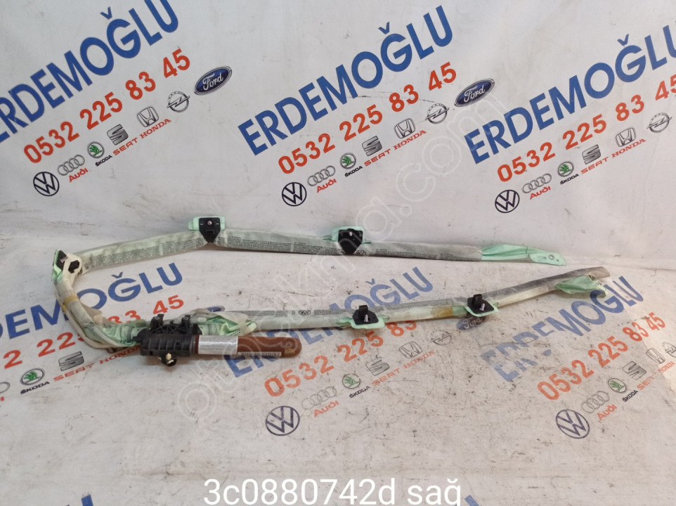 3C0880742D 06-10 PASSAT B6 ORJ. ÇIKMA SAĞ TAVAN AİRBAGİ