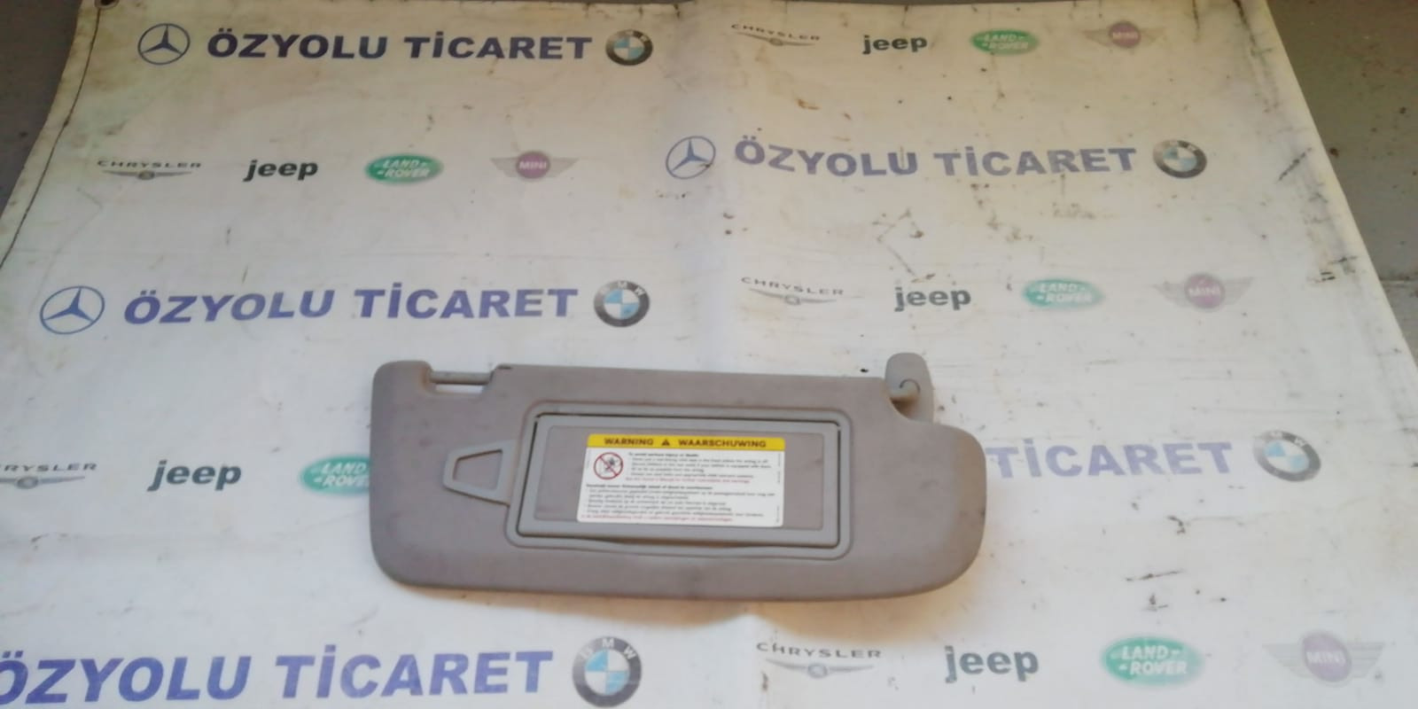 Mercedes w221 s serisi sağ güneşlik