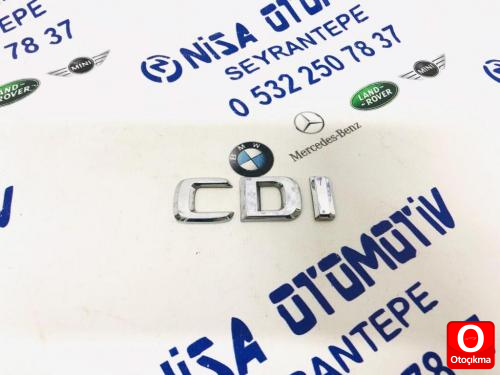 MERCEDES CDI AMBLEMİ ORİJİNAL