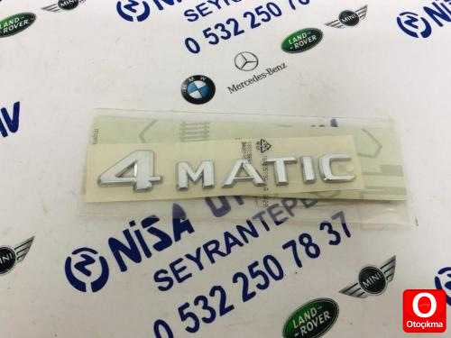 MERCEDES 4MATIC AMBLEMİ ORİJİNAL A2208171015
